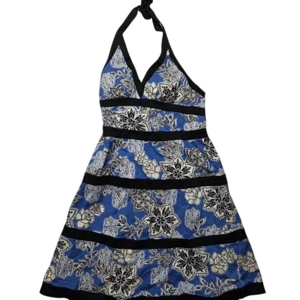 Y2K‎ Madison Leigh Petite Light Weight Floral Tie Back Dress